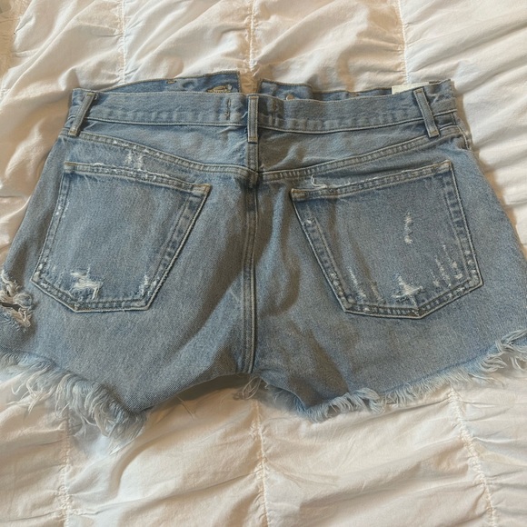 Agolde Parker Shorts. - Picture 1 of 4